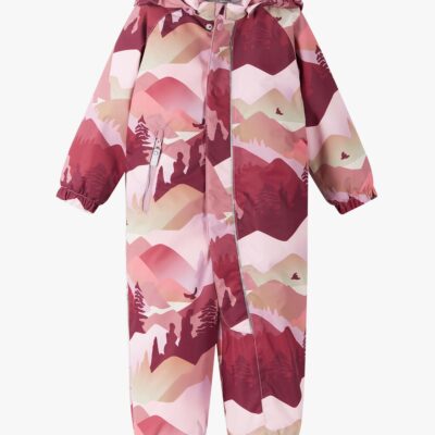 Reima Puhuri baby Flyverdragt, Grey Pink, 92