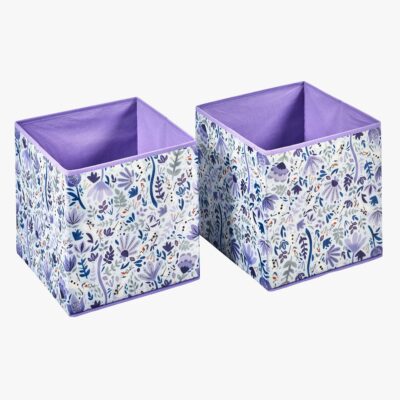 Disney Frozen Opbevaringskasser 2-pak, Lilla