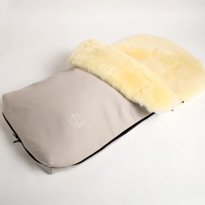 Naturkind Lammeskind Kørepose Emil Slim - Creme