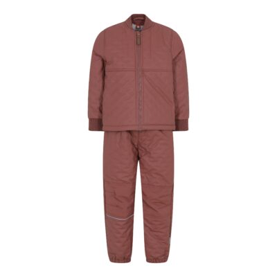 Celavi Coated Termosæt M/fleece- Mahogany - 110