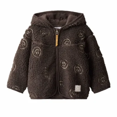 Molo Ummi Fleece Jakke - Bark Smile - 74
