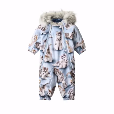 Molo Pyxis Fur Flyverdragt - Husky Cubs - 92