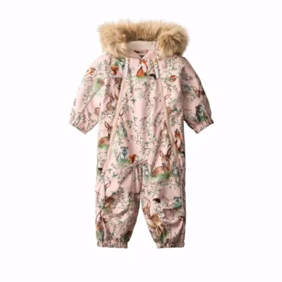Molo Pyxis Fur Flyverdragt - Furry Friends - 86