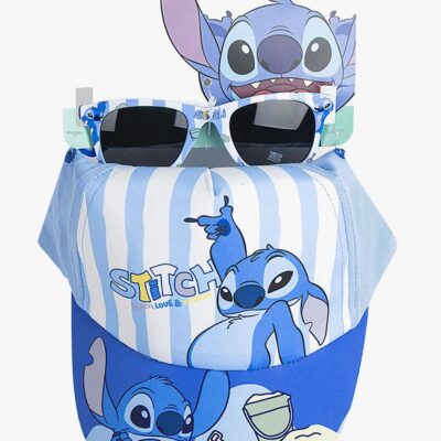Stitch Kasket & Solbriller, Blå