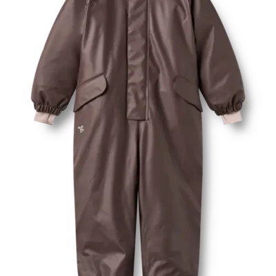 Wheat Ludo Gummi Flyverdragt - Chocolate Plum - 104