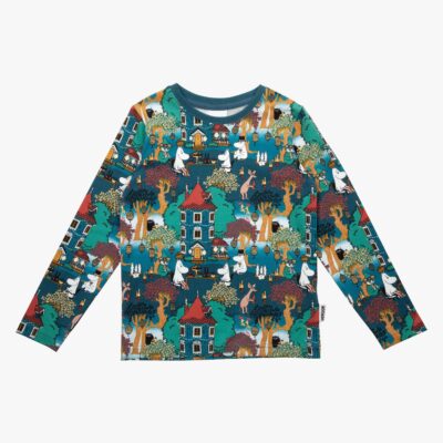 Moomin by Martinex Fest T-shirt, Blå, 110