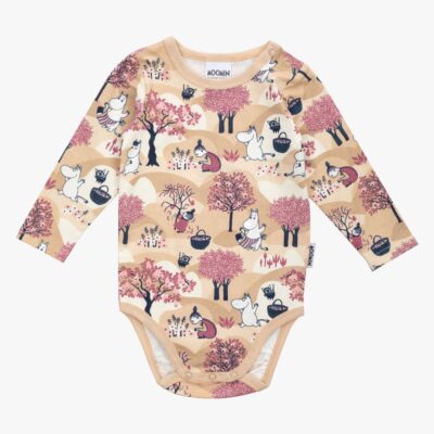 Moomin by Martinex Frugthøst Body, Beige, 68, Babytøj
