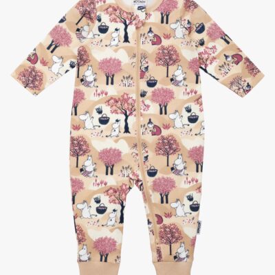 Moomin by Martinex Frugthøst Pyjamas Baby, Beige, 80