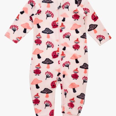 Moomin by Martinex Svampeudflugt Velourpyjamas Baby, Pink, 80