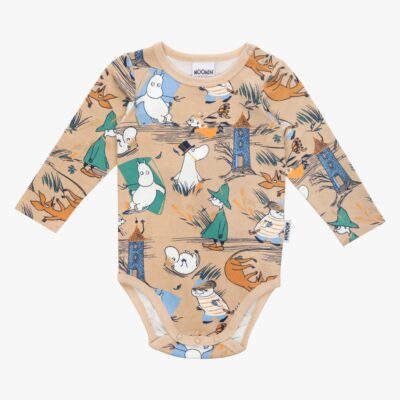 Moomin by Martinex Storm Body, Beige, 68, Babytøj