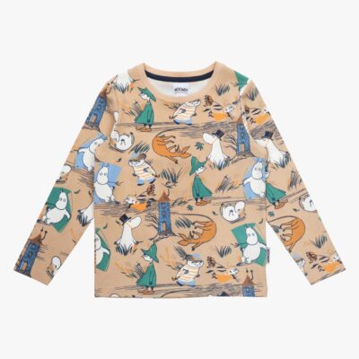 Moomin by Martinex Storm T-shirt, Beige, 92