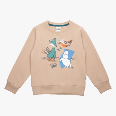 Moomin by Martinex Storm Sweatshirt, Beige, 92