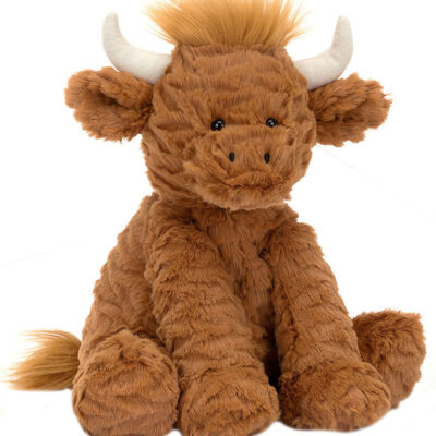 Jellycat Bamse - 23x13 cm - Fuddlewuddle Highland Cow