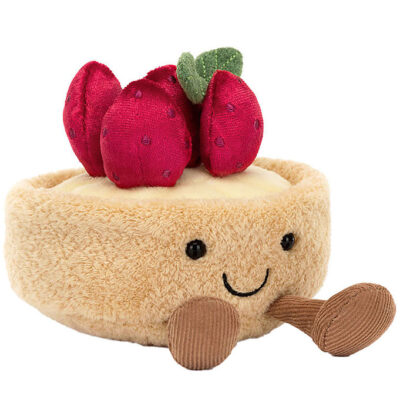 Jellycat Bamse - 11x10 cm - Amuseables Fleurette Tarte Aux Frais