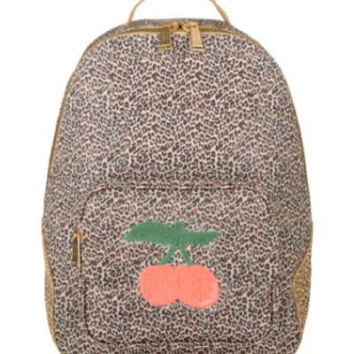 Jeune Premier Rygsæk - New Bobbie - 20L - Leopard Kirsebær