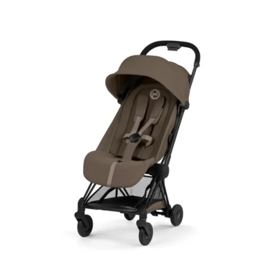 Cybex Coya Klapvogn - Matt Black/Coconut Brown
