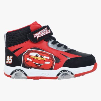 Disney Cars Mid Blinkende Sneakers, Sort, 31