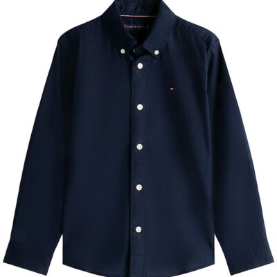 Tommy Hilfiger Skjorte - Oxford - Dark Blue
