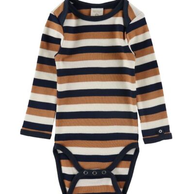 Smallstuff Body l/æ - Navy/Rosehip Stribet