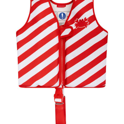 Swim Essentials Svømmevest - 11-15 kg - Rød/Hvid Crabby