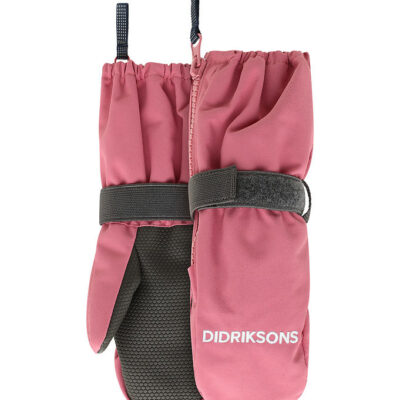 Didriksons Luffer m. Fleece - Biggles - Heather Pink m. Lynlås