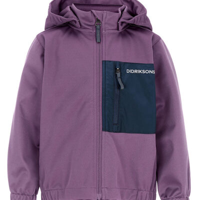 Didriksons Softshelljakke - Kaitum - Eggplant