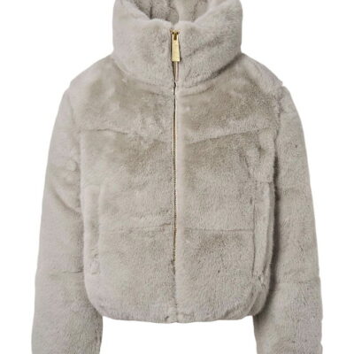 Molo Dynejakke - Imiteret Pels - Havi - Dappled Grey