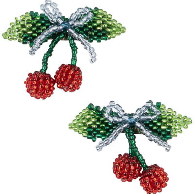 Konges Sløjd Hårspænder - 2-pak - Cherry Bow