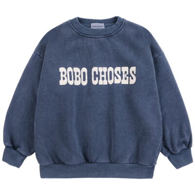 Bobo Choses Sweatshirt - Midnight Blue m. Print