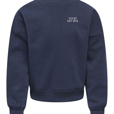 Kids Only Sweatshirt - Noos - KogSweat - Night Sky/Birch/Houston