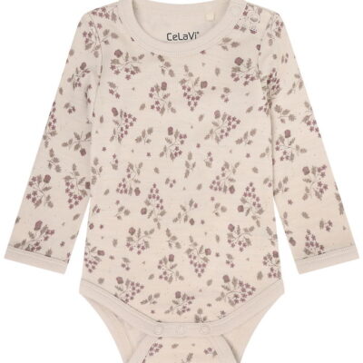 CeLaVi Body l/æ - Uld - AOP - Grape Shake