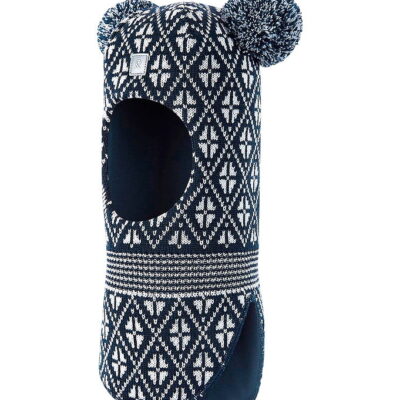 Reima Elefanthue - Uld/Bomuld - Kuuraan - 2-lags - Navy/Hvid