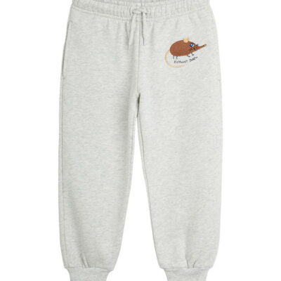 Mini Rodini Sweatpants - Elephant Shrew - Gråmeleret