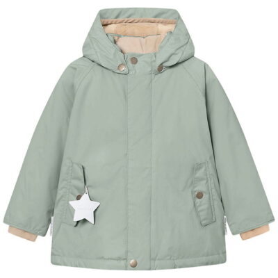 Mini A Ture Vinterjakke - MatWally Fleece - Slate Gray