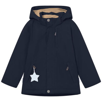 Mini A Ture Vinterjakke - MatAdyanko Fleece - Outer Space