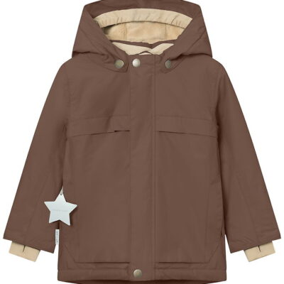 Mini A Ture Vinterjakke - MatWaldo Fleece - Chestnut Brown