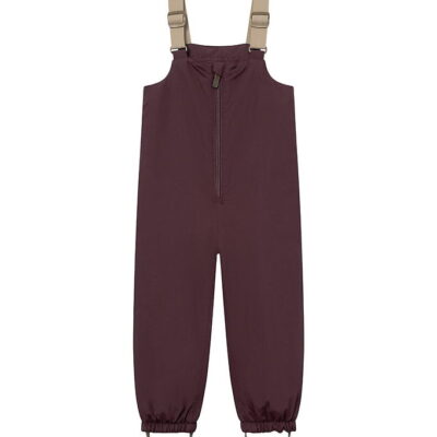 Mini A Ture Skibukser m. Seler - MatWalentex - Fudge Aubergine