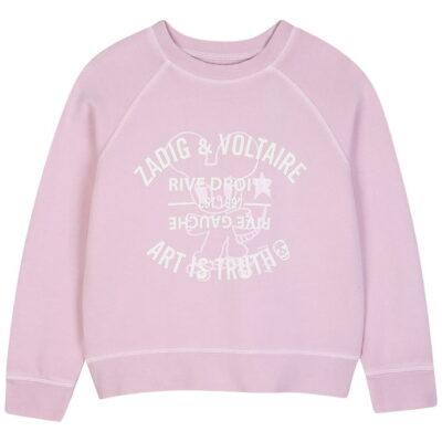 Zadig & Voltaire Sweatshirt - Pale Pink m. print
