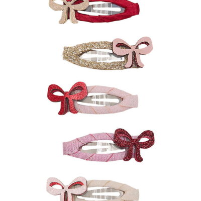 Mimi & Lula Hårspænder - 5-Pak - Mini Cutesy Bow