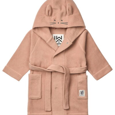 Liewood Badekåbe - Fleece - Minik - Pale Tuscany