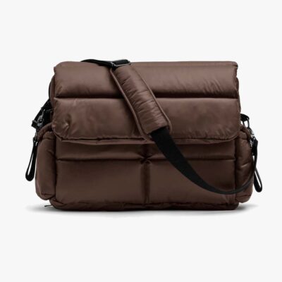 KONG.WALTHER Pusletaske, Puffer Chocolate Brown