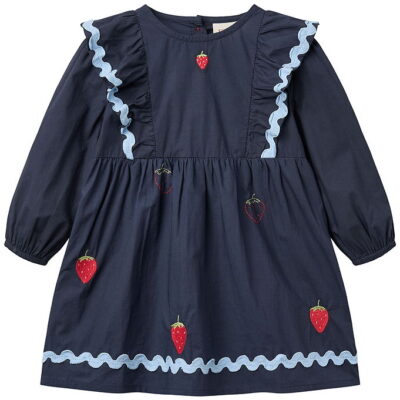 Flöss Kjole - Hannah - New Navy