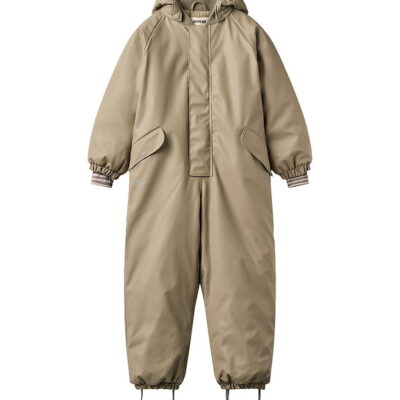 Wheat Ludo Gummi Flyverdragt - Grey Stone - 122