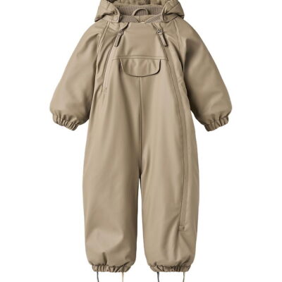 Wheat Evig Gummi Flyverdragt - Grey Stone - 98