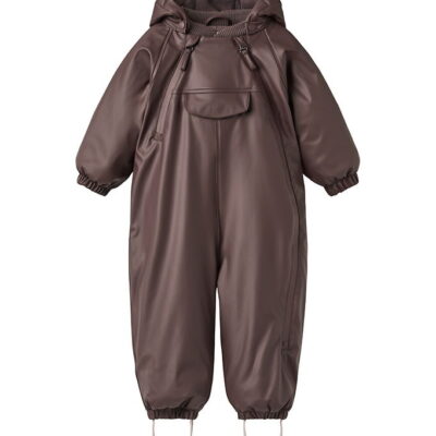 Wheat Evig Gummi Flyverdragt - Chocolate Plum - 92