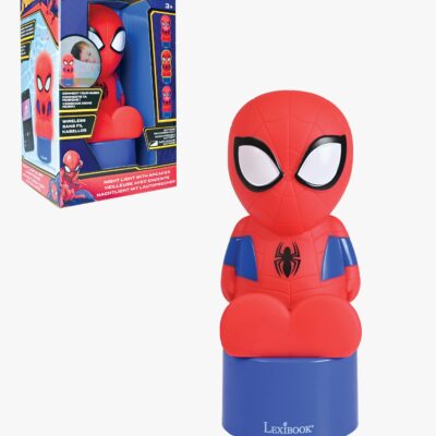 Marvel Spider-Man Natlampe med Bluetooth-højttaler, Børnelampe
