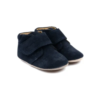 Begynder velcro season - Navy suede - 19
