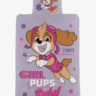 Paw Patrol Sengesæt 120x160, Lilla