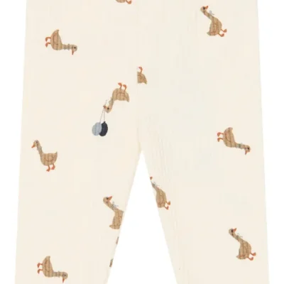 The New Siblings Vito Rib Leggings - Gardenia - 56