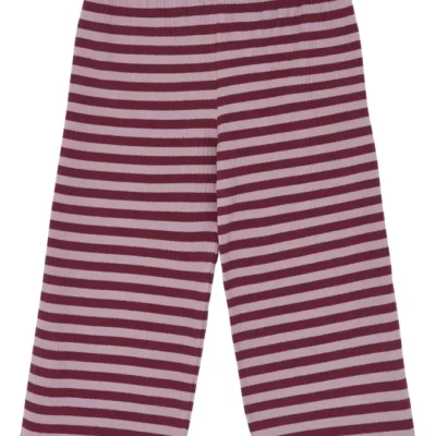 The New Siblings Fro Wide Rib Bukser - Elderberry Striped - 92